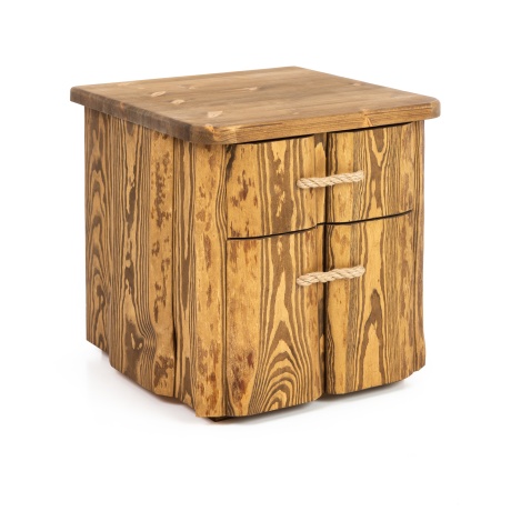 Nightstand Gustav with 2 drawers