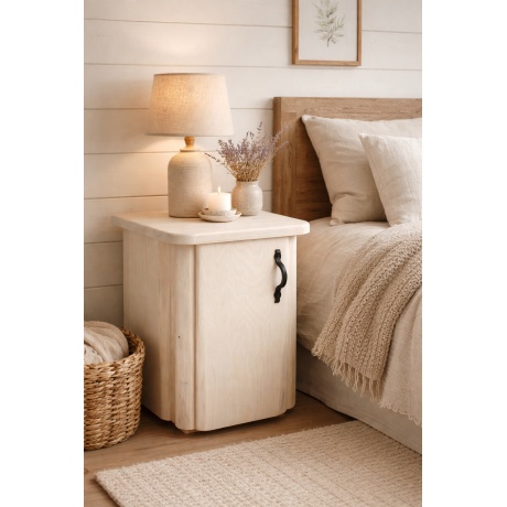 Nightstand Gustav with a door 