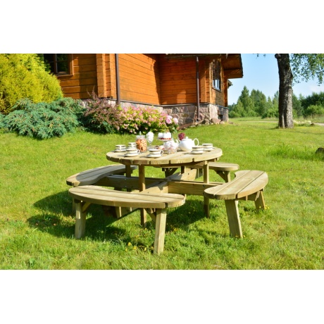 Ümar piknikulaud Oscar