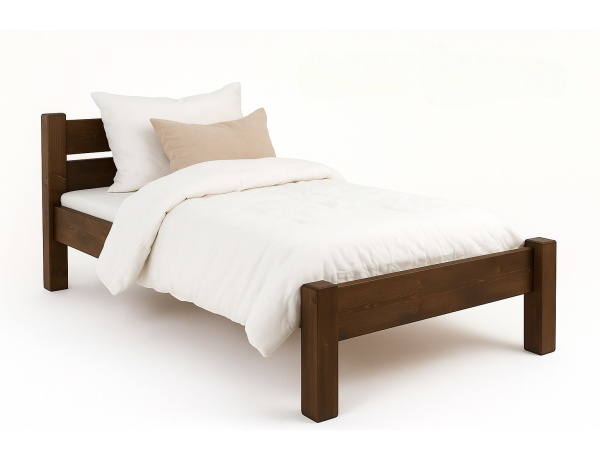 Voodi Hugo 80x200 tumepruun, kohe olemas!