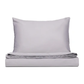 Wendre Silky Satin siidjas voodipesukomplekt Light Grey