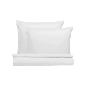 Wendre Silky Satin siidjas voodipesukomplekt Opt. White